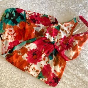 Bisou Bisou multi color Maxi dress